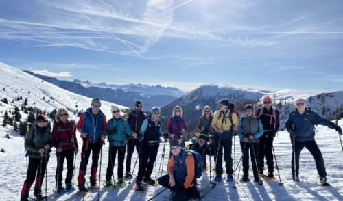 Artikelbild zu Artikel Schneeschuhtour zur Meraner Hütte Februar 2025